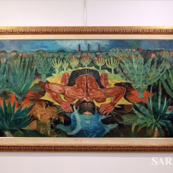 Amrus Natalsya, “Melepas Dahaga”, 1967. (Foto: Jacky Rachmansyah)