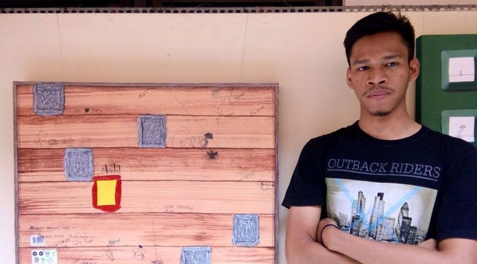 Pencetus Inspirasi Alvian Putra, UOB Most Promising Artist of the Year 2017 Alvian Putra